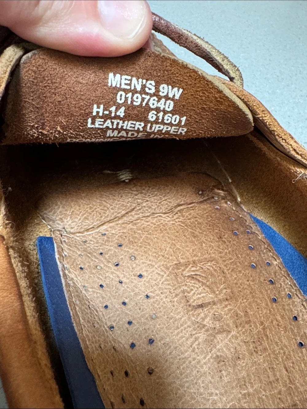 Sperry Men's Brown Leather Boat Shoes